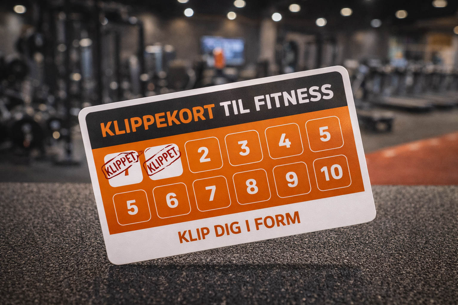 Klippekort til fitness